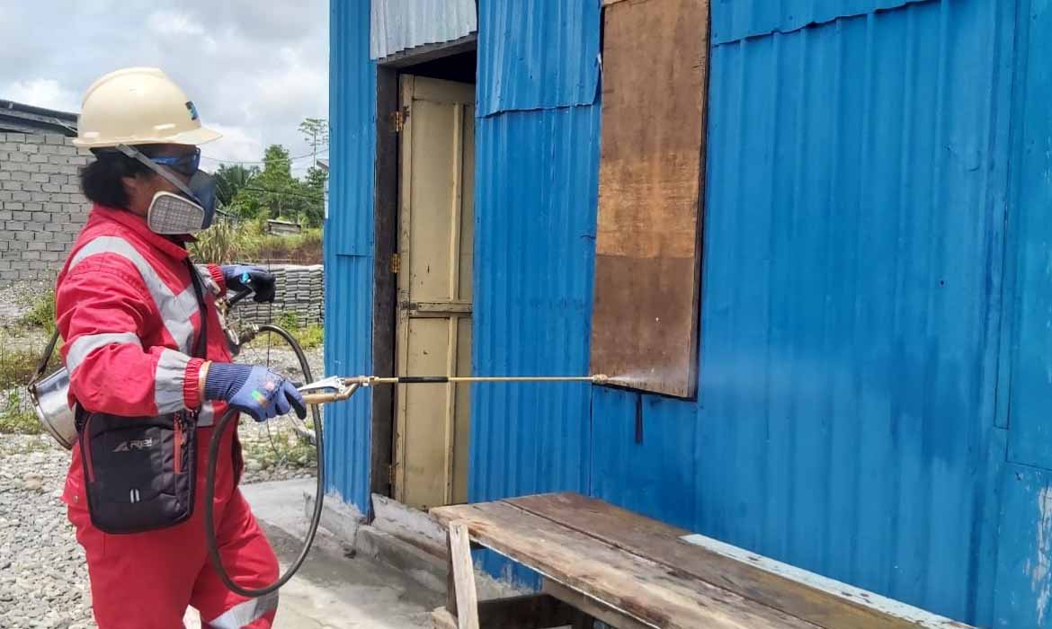 Peringati Hari Malaria se-Dunia, Malaria Center Gelar Bakti Sosial di Distrik Wania