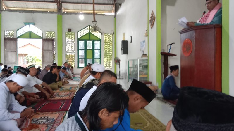 Ratusan Jamaah Penuhi Masjid Sidratul Muntaha, Ustaz Abdul Hamid : Hari Ini Kemenangan dan Kembali Suci