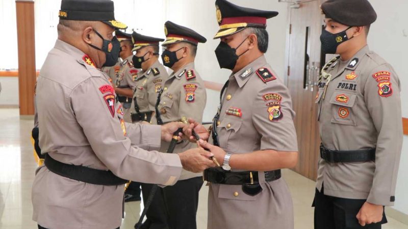 Kapolda Papua Pimpin Sertijab Tiga Pejabat Utama dan Empat Kapolres Jajaran