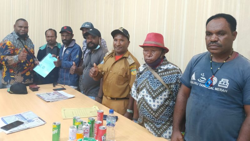 Susah Transportasi, Enam Kepala Kampung Minta Pemkab Lanjutkan Pembangunan Lapter Hoya
