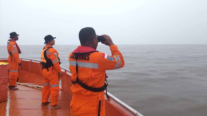 Kapal Nelayan Dilaporkan Mati Mesin dan Hilang di Perairan Mimika, Tim SAR Timika Lalukan Pencarian