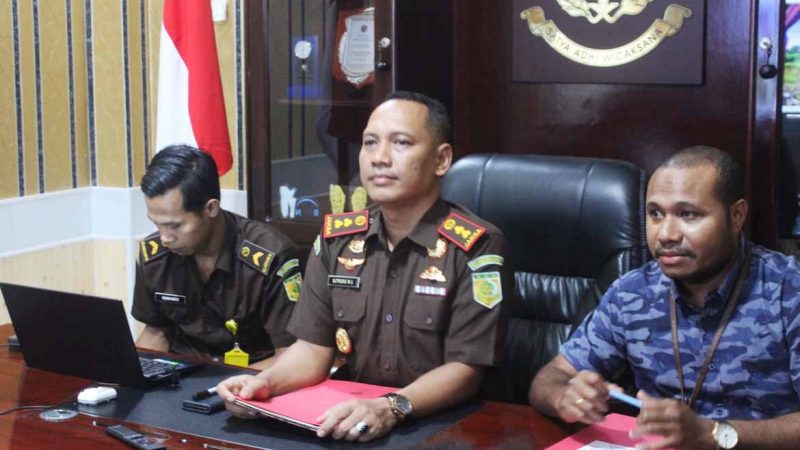 Kejari Mimika Tetapkan Tersangka Perkara Dugaan Tindak Pidana Korupsi Pembangunaan Gedung Gerai Maritim