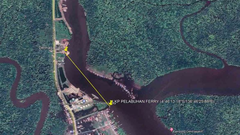 Usai Mancing, Anak Hilang Diduga Tenggelam di Dermaga Pelabuhan Feri Pomako