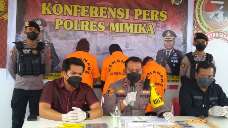 Anak Dibawa Umur Jadi Pelaku Curas dan Curanmor di Timika Berhasil Diamankan Polres Mimika