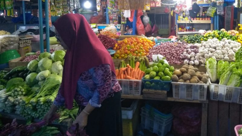 Curah Hujan Tinggi di Mimika Harga Sayur Alami Kenaikan