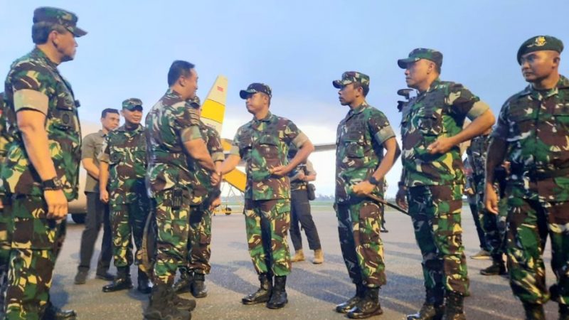 Panglima TNI Laksanakan Kunker di Timika