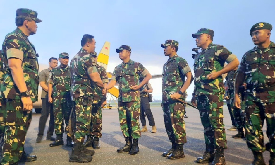 Panglima TNI Laksanakan Kunker di Timika
