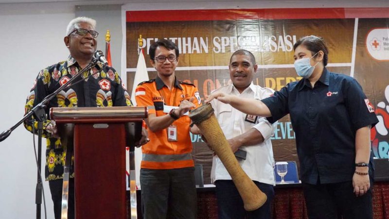 20 Relawan PMI se-Papua Tengah, Lulus Pelatihan Pertolongan Pertama