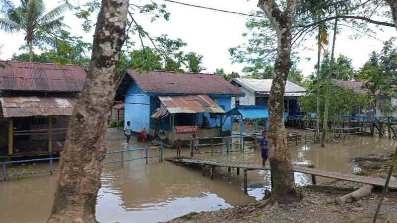 Dampak Galian C, Tiga Kampung di Iwaka Dilanda Luapan Sungai Ewame dan Waytauga, 