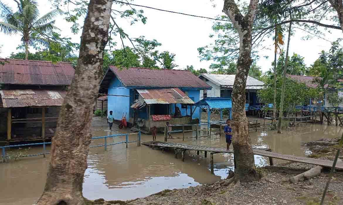 Dampak Galian C, Tiga Kampung di Iwaka Dilanda Luapan Sungai Ewame dan Waytauga, 