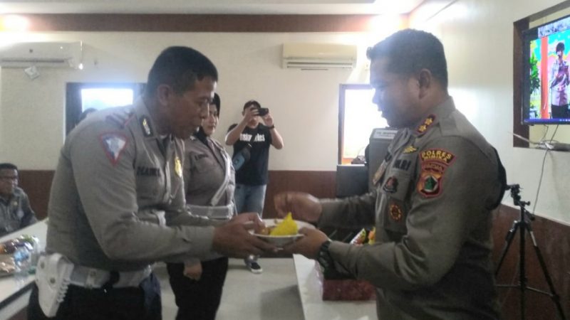 Peringatan HUT Korlantas Polri ke 67, Kapolres Mimika: Kami Berupaya Meningkatkan Kinerja