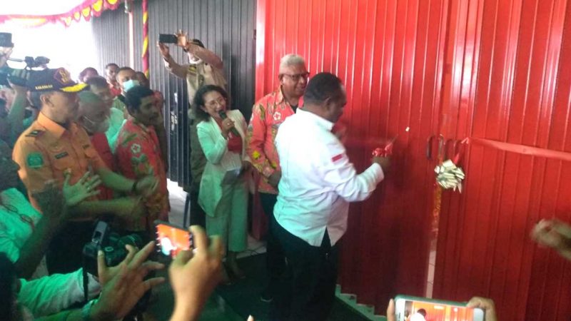 Markas PMI Mimika Diresmikan, Terbesar Di Papua