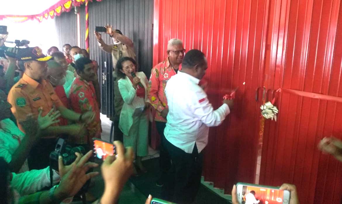 Markas PMI Mimika Diresmikan, Terbesar Di Papua