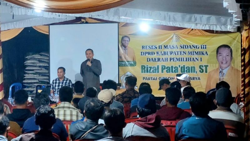 Rizal Pata’dan ST Gelar Reses Dengan Anggota Koperasi Peternak Babi