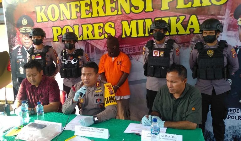 ZA Pelaku Pencurian yang Meresahkan Warga Mimika Ditangkap Polisi