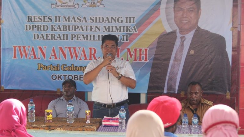 Reses H. Iwan Anwar, Warga RT 5 Kelurahan Wanagon Adalah Mata dan Telinga DPRD