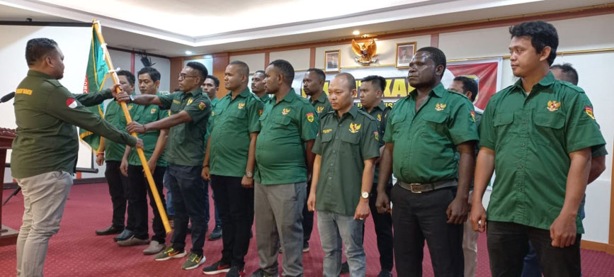 Pengurus DPC Kosgoro Kabupaten Mimika Resmi Dikukuhkan