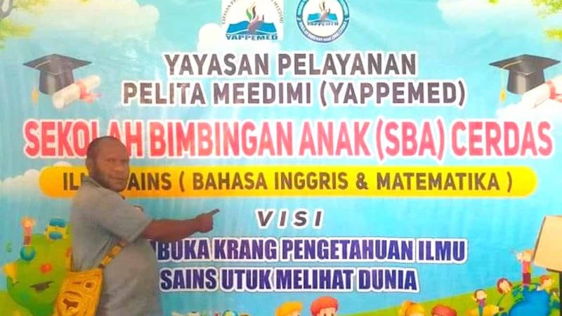 YAPPEMED Hadir Untuk Mencerdaskan Generasi Papua