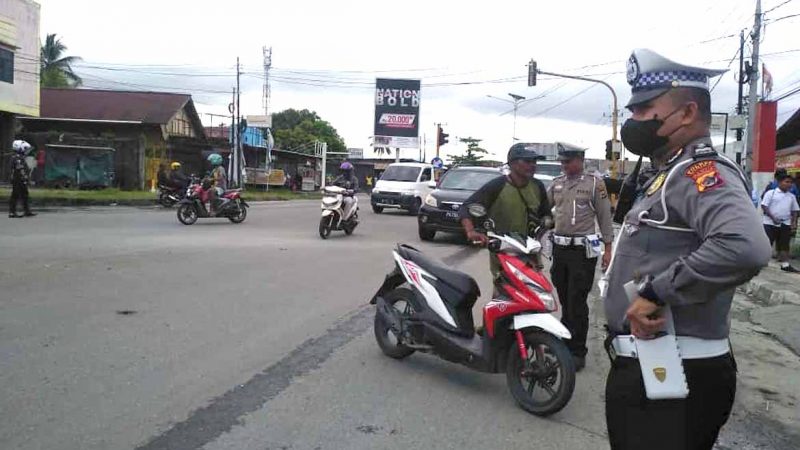 Puluhan Unit Motor Terjaring dalam Operasi Zebra di Kota Timika