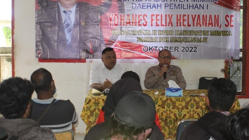 Reses II Jhon Thie di Kampung Ninabua, Warga Keluhkan Soal Mitan dan Jalan Pemukiman