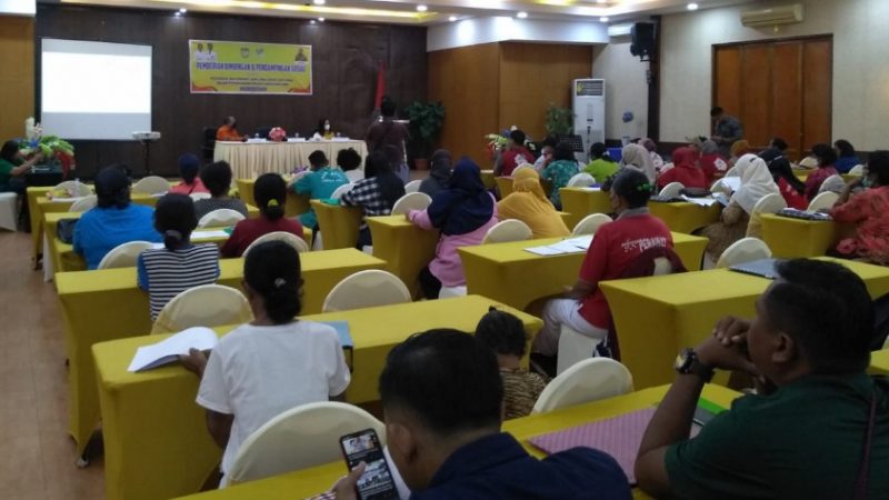 Dinsos Mimika Gelar Kegiatan Pemberian Pendamping dan Bimbingan Sosial dalam Penanganan Pasien ODGJ