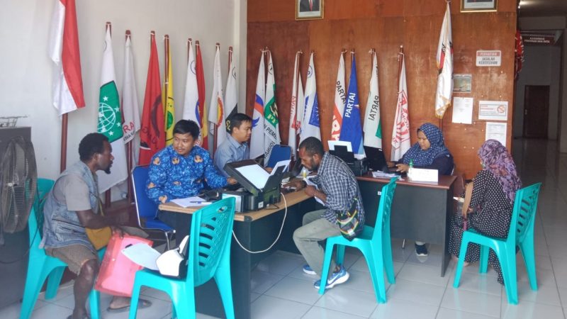 Sebanyak 877 Pelamar Ikut Mendaftar Sebagai PPD – PPS di KPU Mimika