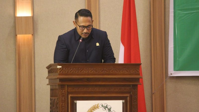 Fraksi Gabungan Perindo – PSI, Sampaikan 3 Catatan Penting Pada Penutupan Paripurna RAPBD 2023
