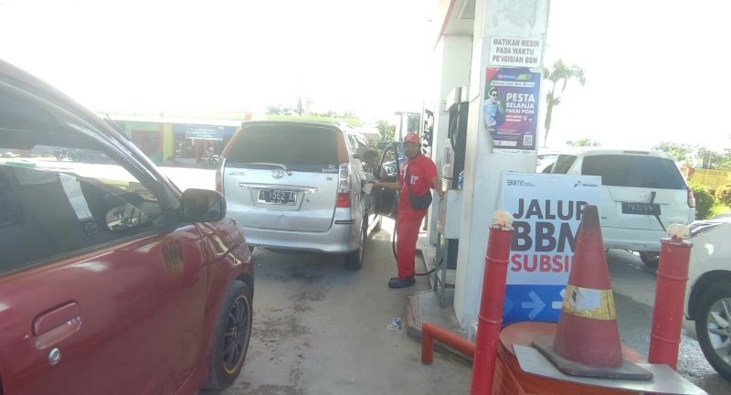 Lakukan Pengawasan Setiap SPBU, Kendaraan Plat Luar Harus Mengisi BBM Non Subsidi