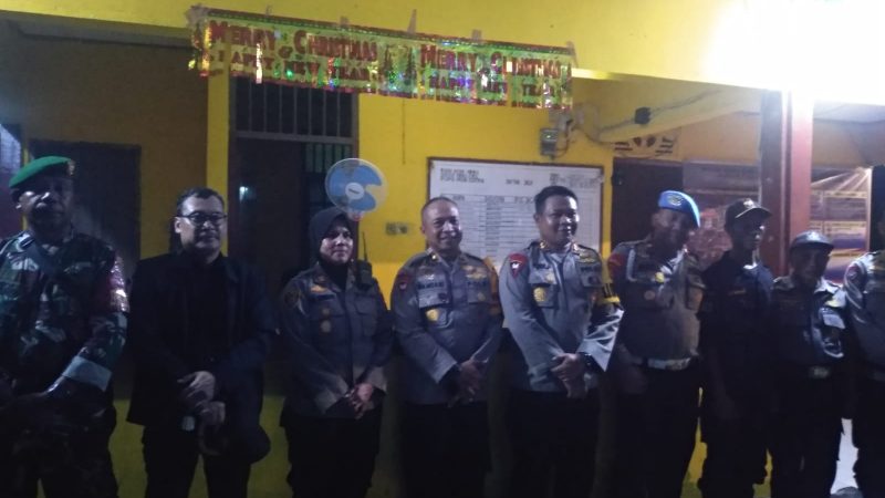 Wakapolda Papua Tinjau Pos Operasi Lilin Cartenz 2022 di Timika