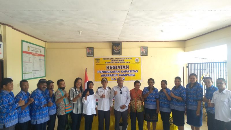Kampung Mawokauw Jaya Gelar Kegiatan Peningkatan Kapasitas Aparatur
