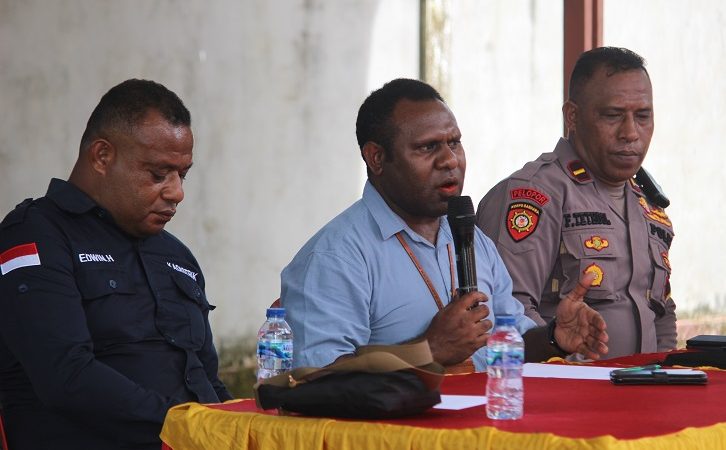 Novian Kulla Siap Pasang Badan Demi Kemajuan dan Kesejahteraan Kwamki Narama