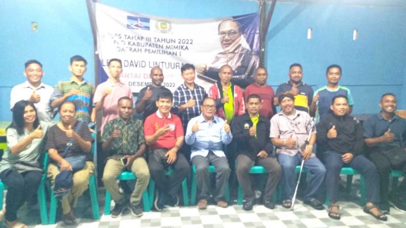 Lexi David Lintuuran Gelar Reses Dengar Aspirasi dari Tokoh Agama