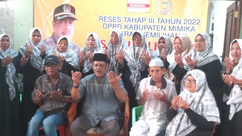 Gelar Reses, Saleh Alhamid Beri Bantuan Kepada Warga