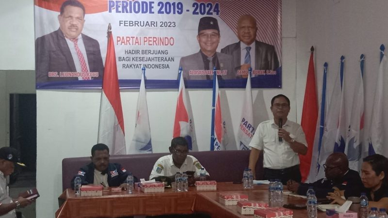Reses Bersama Legislator Asal Partai Perindo, Konsituennya Desak Penjualan Miras di Timika Ditutup