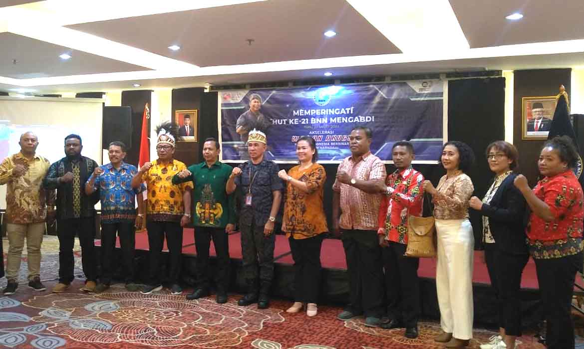 Peringati HUT BNN ke 21, Seluruh Elemen Masyarakat Diajak Perangi Narkotika