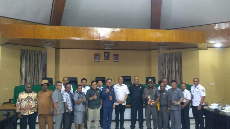 Respon Keluhan Kontraktor OAP , Komisi C DPRD Kabupaten Mimika Gelar RDP