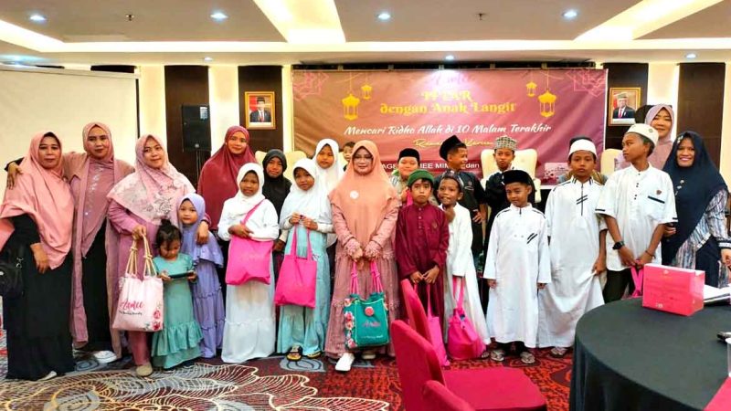 Aimee Mimika Gelar Buka Puasa Bersama dengan Anak Langit