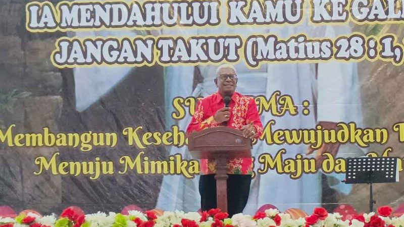 Paskah Oikumene, Plt Bupati : Kita Harus Optimis Sebab Yesus Ada Dalam Kehidupan Kita
