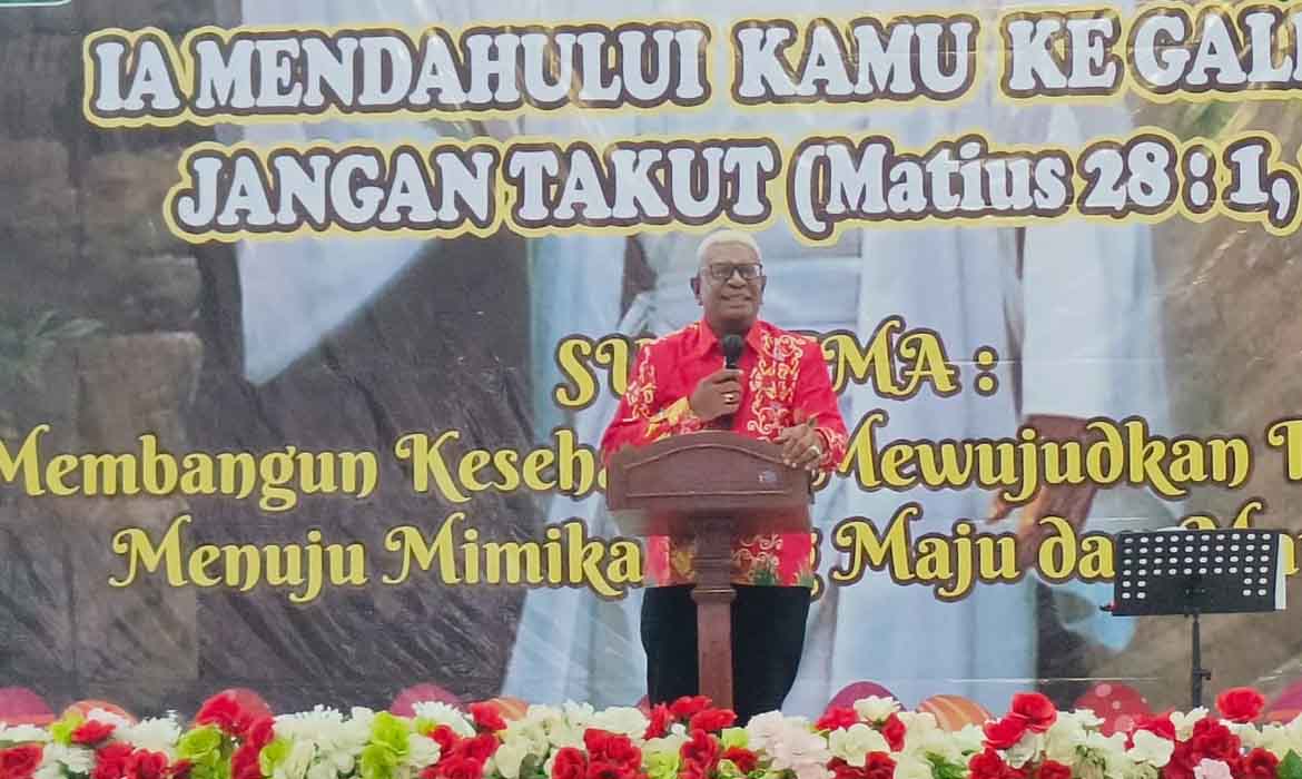Paskah Oikumene, Plt Bupati : Kita Harus Optimis Sebab Yesus Ada Dalam Kehidupan Kita