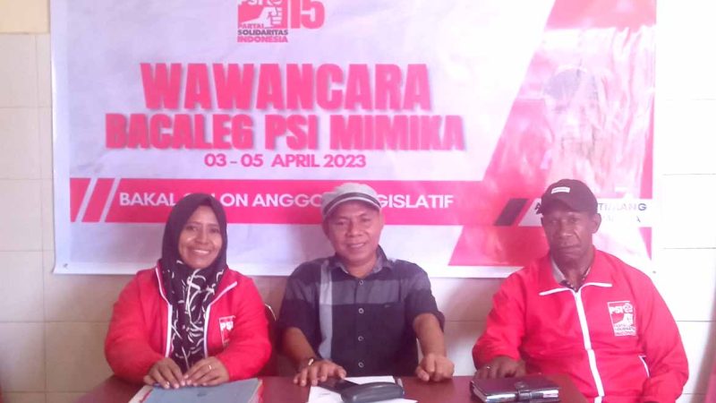 PSI Mulai Lakukan Wawancara Bacaleg