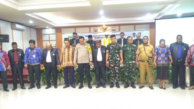 FKUB Mimika Gelar Doa Syukuran Hari Raya Besar Keagamaan 2023