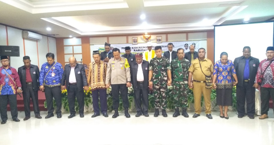 FKUB Mimika Gelar Doa Syukuran Hari Raya Besar Keagamaan 2023