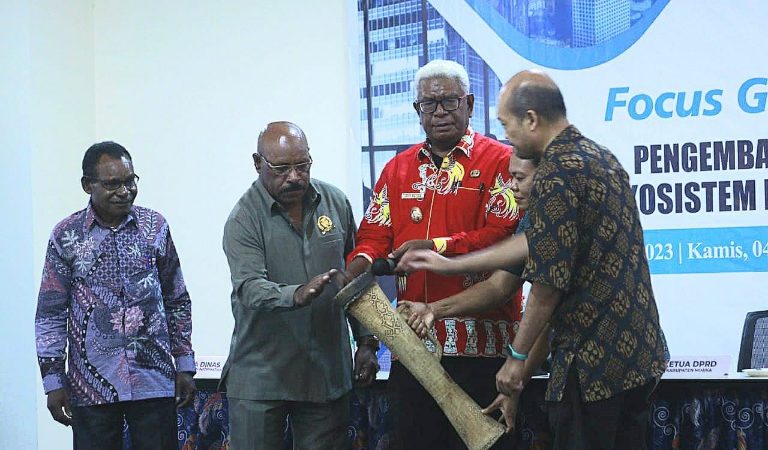 Pemkab Mimika Selenggarakan FGD Pengembangan dan Pengelolaan Ekosistem Kabupaten / Kota Cerdas