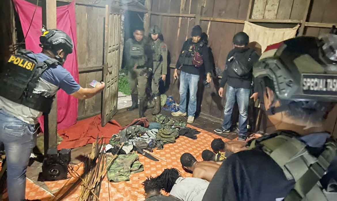 Tim Gabungan Grebek Tempat Persembunyian KKB di Yahukimo, Sembilan Orang Berhasil Diamankan