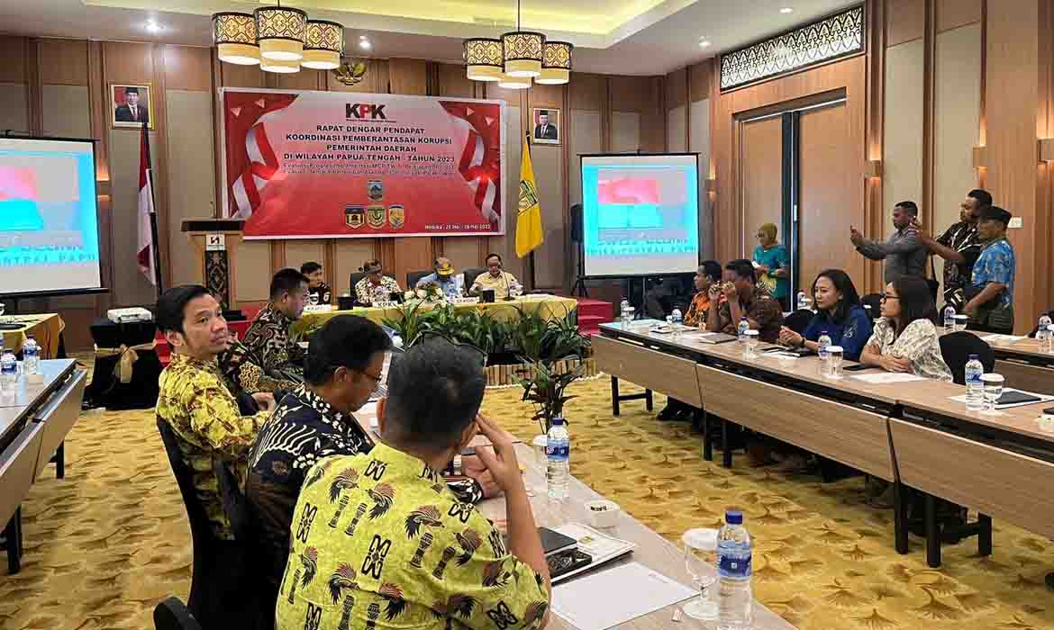 KPK RI Gelar RDP di Wilayah Provinsi Papua Tengah