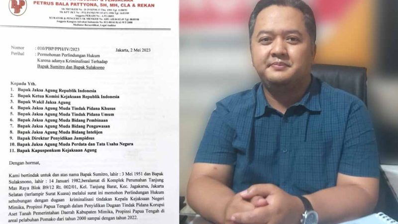 Dituduh Korupsi Tanah di Pelabuhan Pomako, Pengusaha Sumitro Minta Perlindungan Hukum