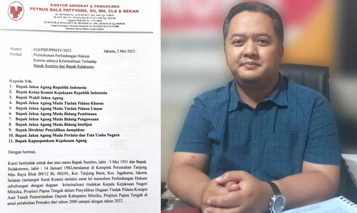 Dituduh Korupsi Tanah di Pelabuhan Pomako, Pengusaha Sumitro Minta Perlindungan Hukum