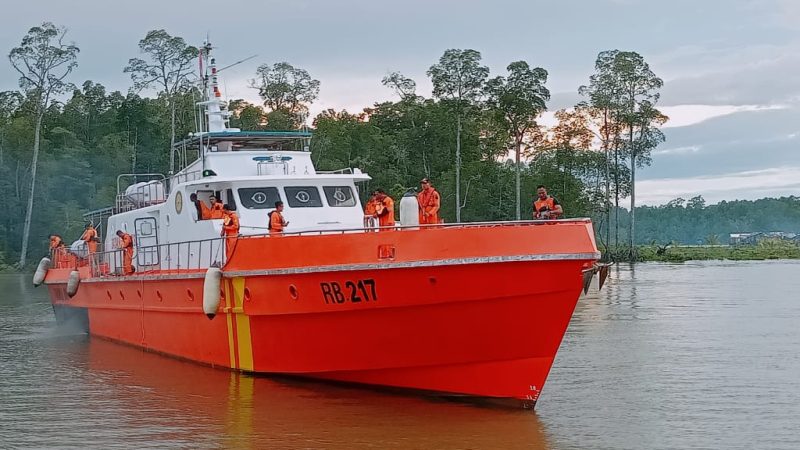 Pencarian Tim SAR Menggunakan Kapal RB 217 Belum Membuahkan Hasil