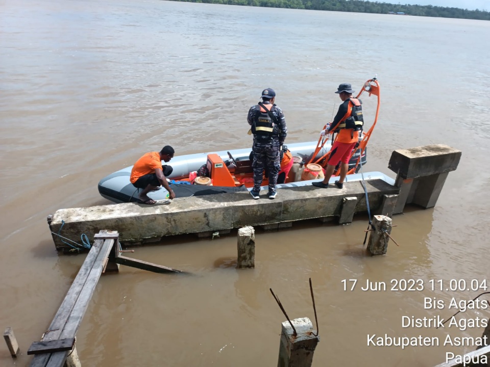 Speed Boat 85 PK dari Timika Tujuan Asmat Hilang Kontak