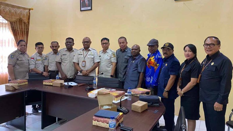 Kunjungan ke BAPENDA, Komisi B Fokus Pada Pendapatan Dari Deviden Saham PTFI